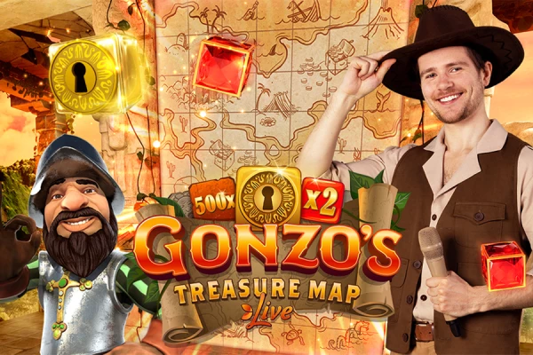 Gonzos Treasure Map Live